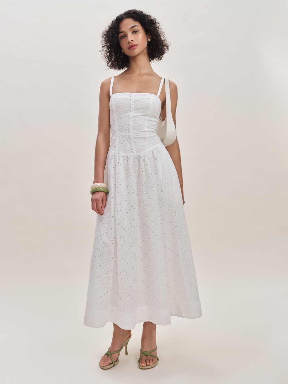 Reformation Katarin Dress - White