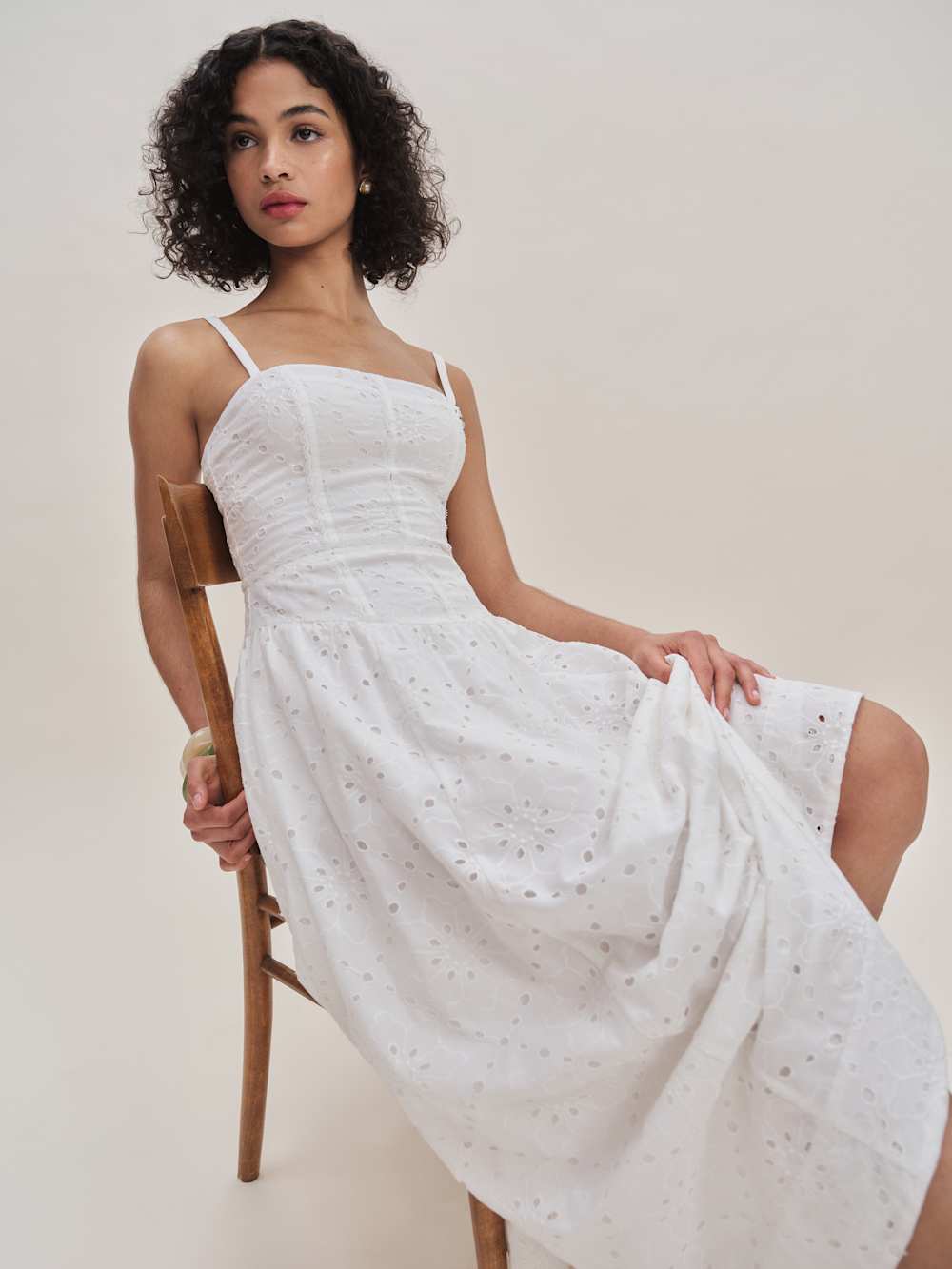 Reformation Katarin Dress - White