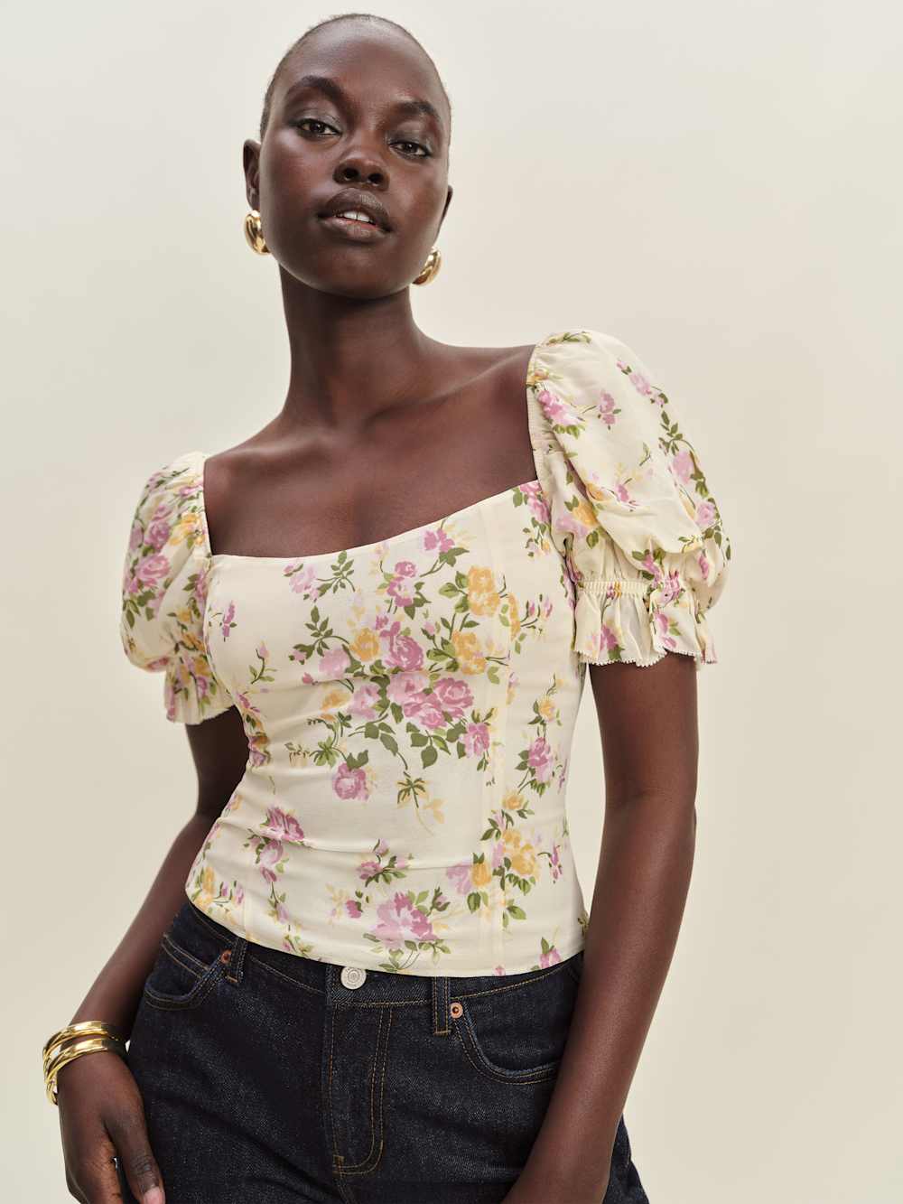 Reformation Marin Top - Posy