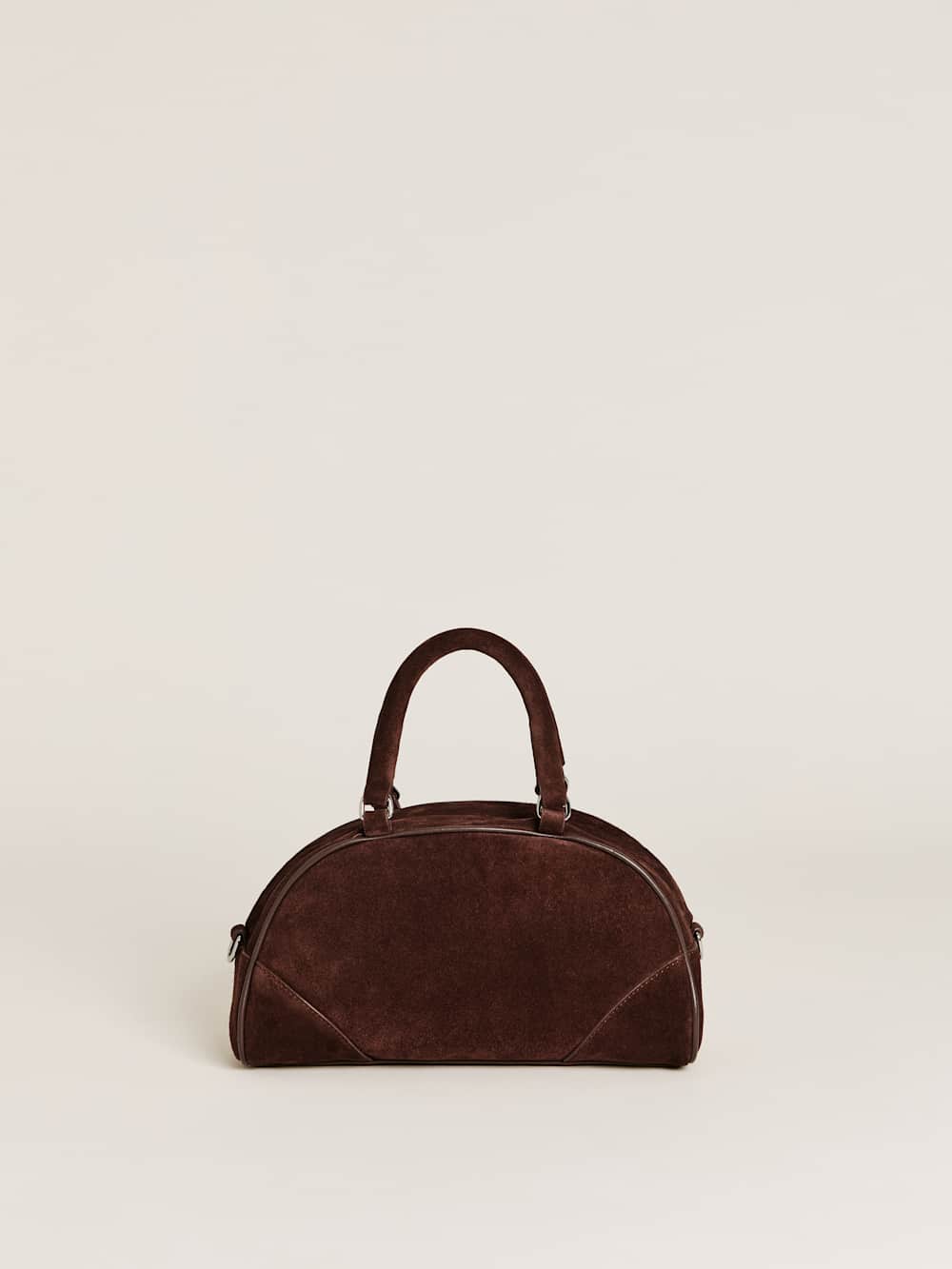 Reformation Claudia Mini Bag - Chocolate Suede