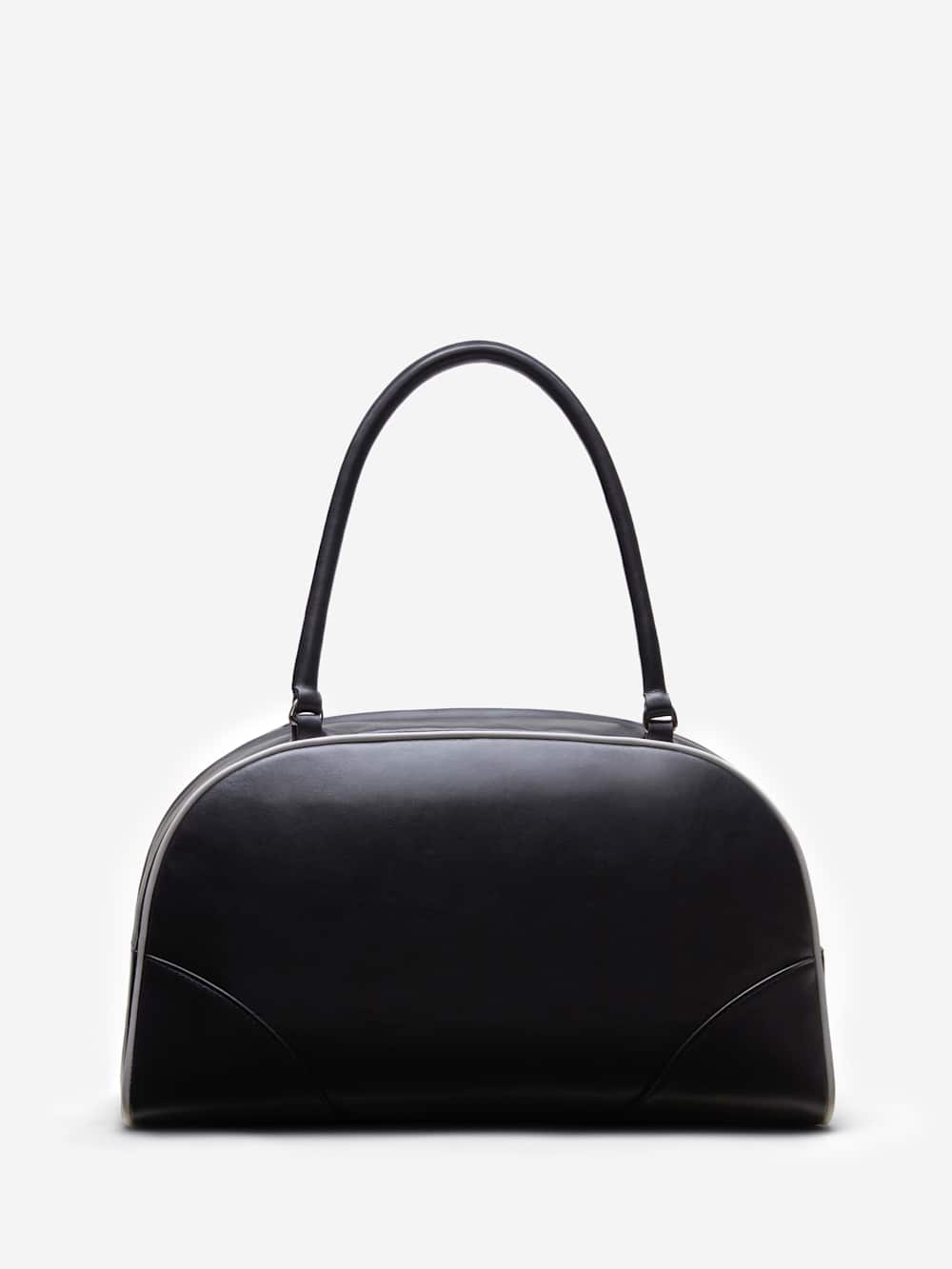 Reformation Arianna Bag - Black White Leather