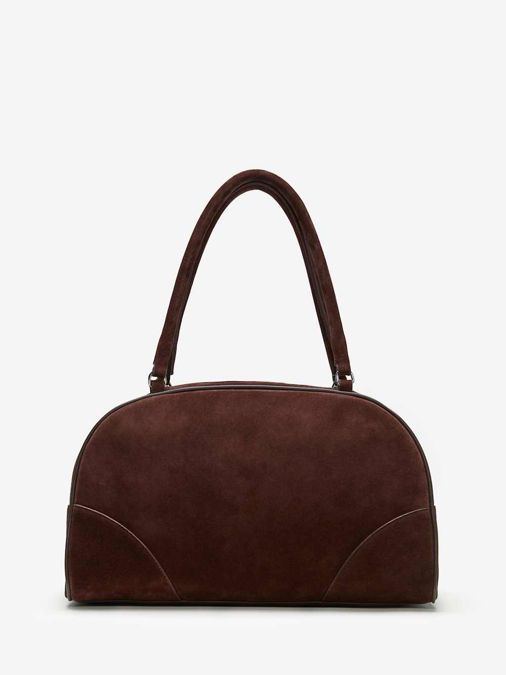Reformation Arianna Bag - Chocolate Suede
