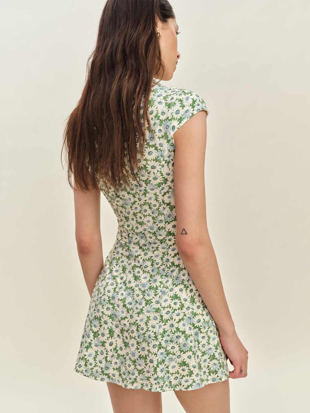 Reformation Yves Knit Dress - Daisy Meadow