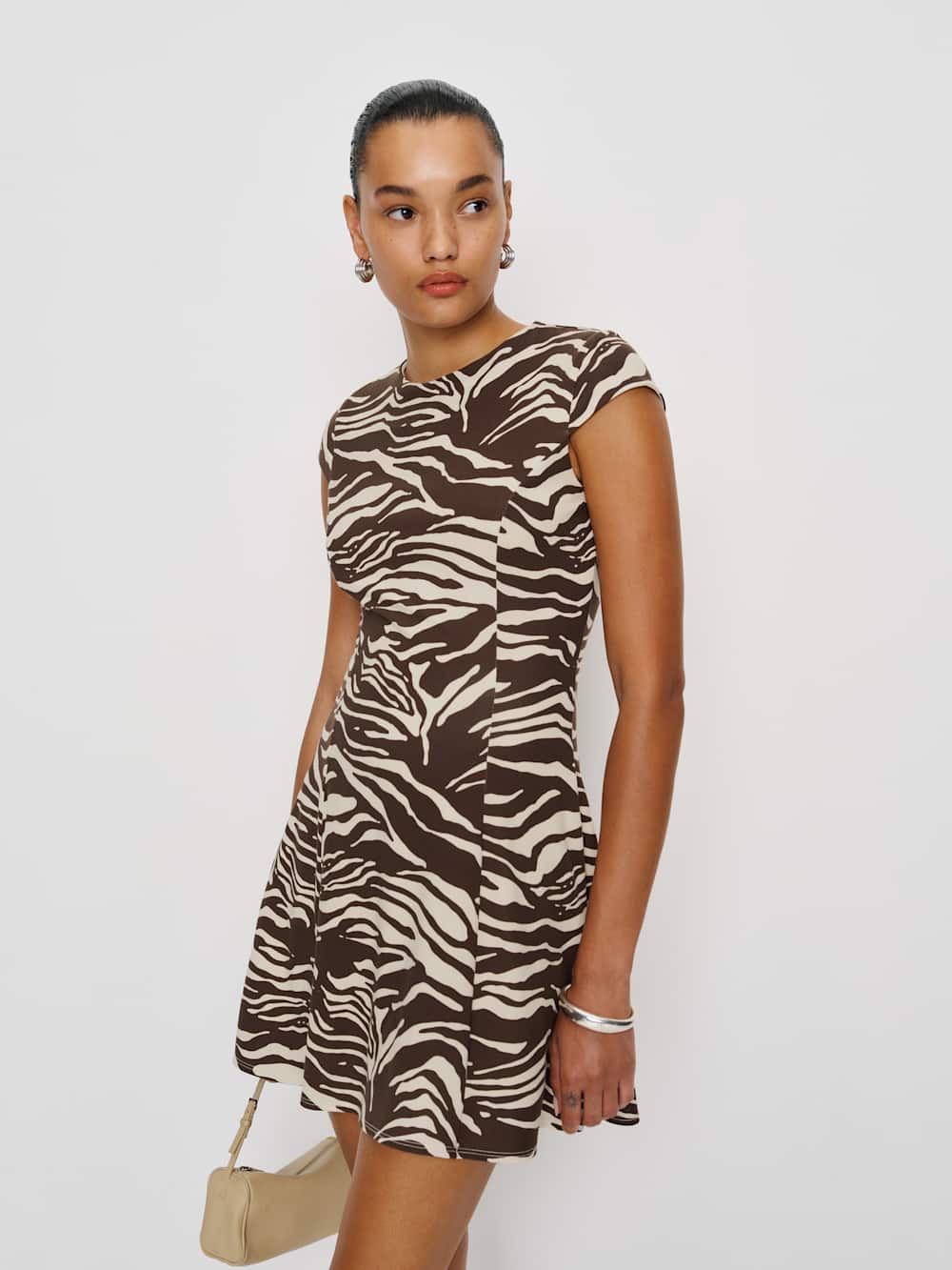 Reformation Yves Knit Dress - Stampede