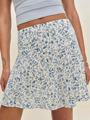 Reformation Laurie Knit Skirt - Nile