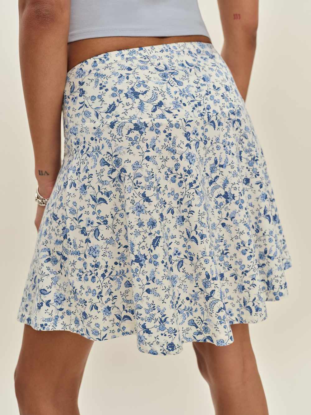 Reformation Laurie Knit Skirt - Nile