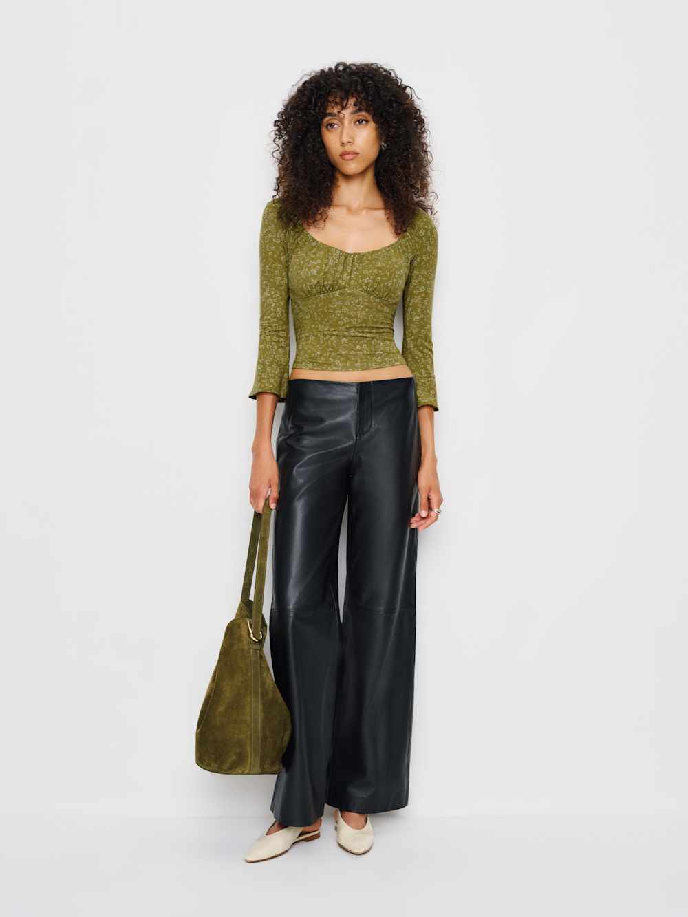 Reformation Effie Knit Top - Esperanza
