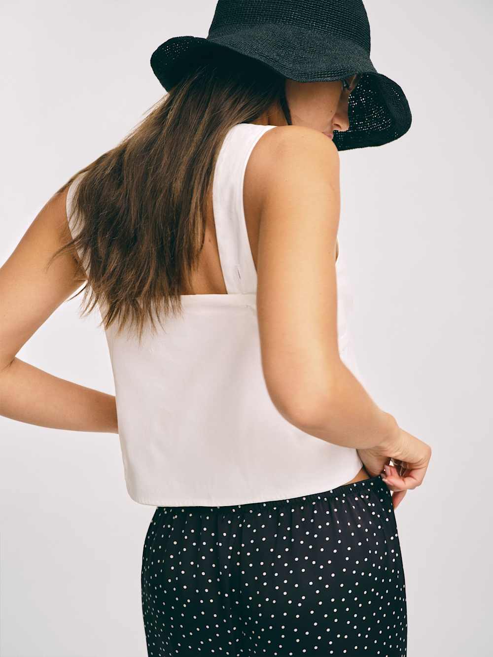 Reformation Jianna Top - Bright White