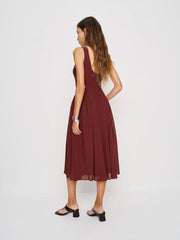 Reformation Anelis Dress - Chianti