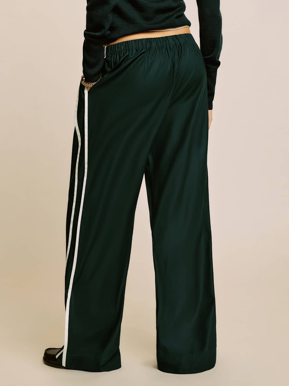 Reformation Petites Julien Poplin Pant - Forest