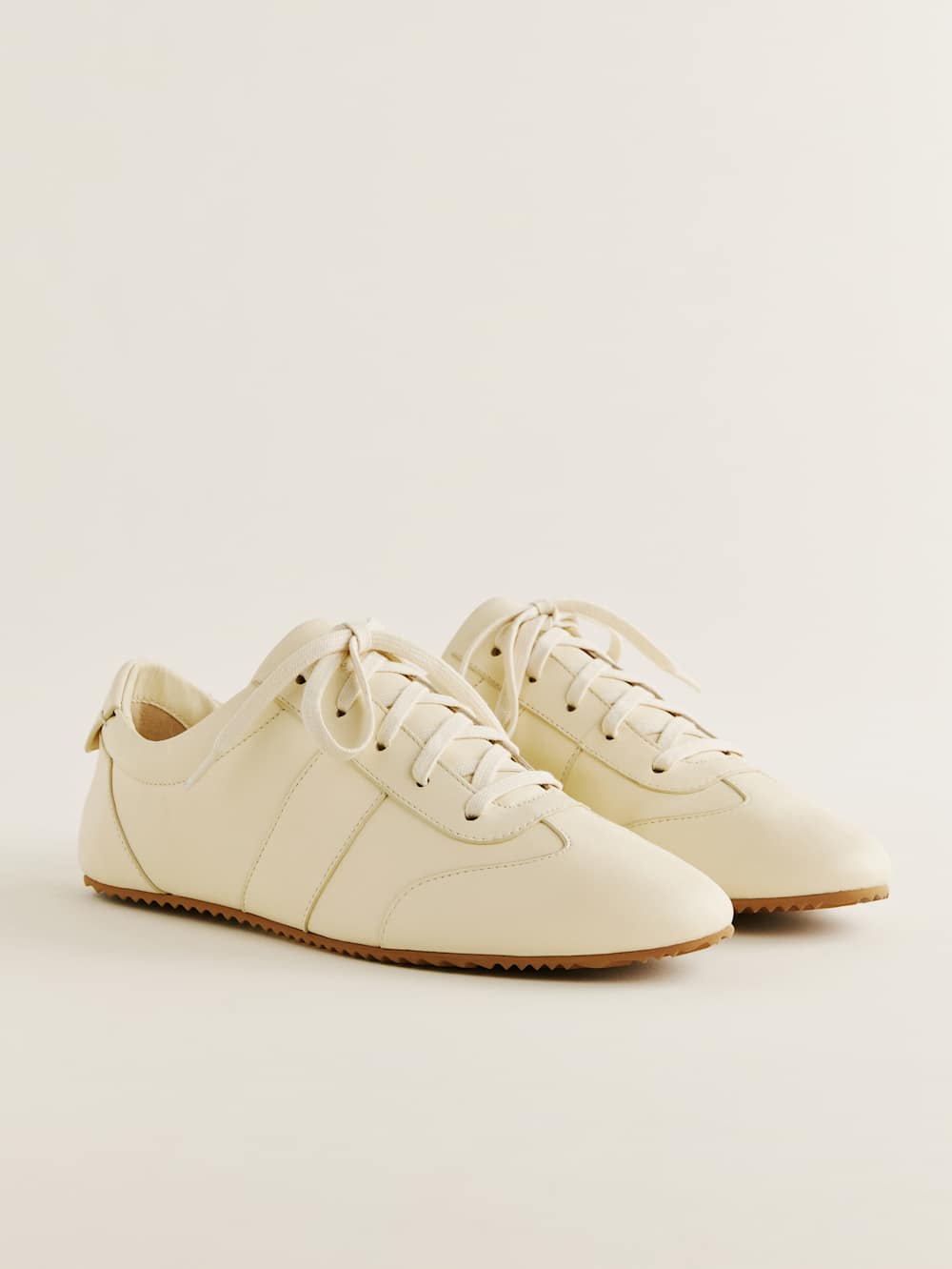 Reformation Terra Sneaker - Cream Puff Leather