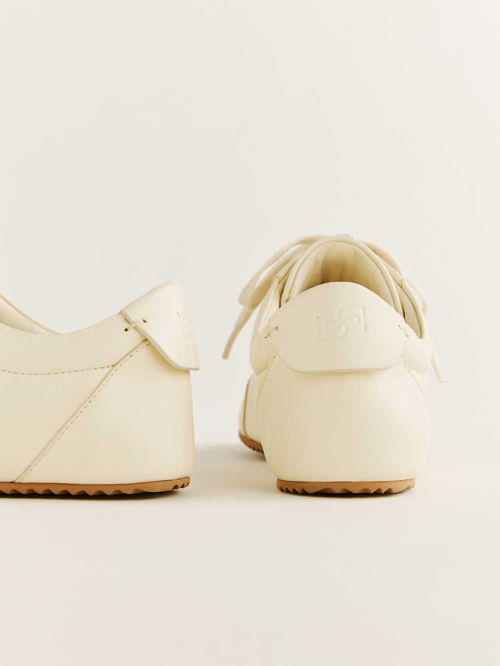 Reformation Terra Sneaker - Cream Puff Leather