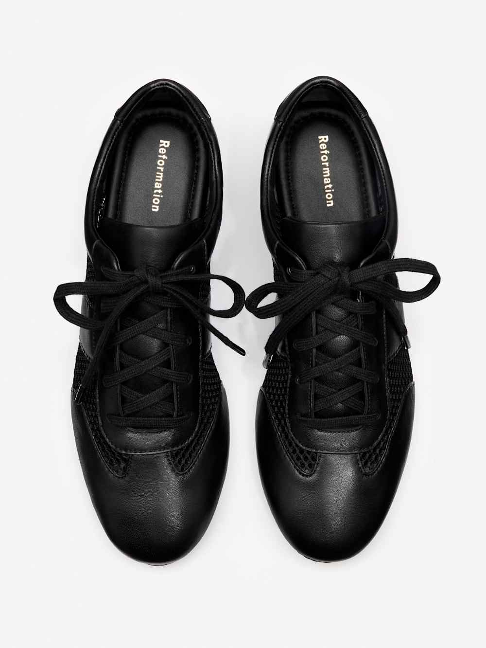 Reformation Terra Sneaker - Black Sporty Mesh