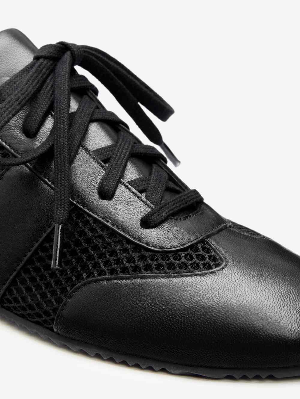 Reformation Terra Sneaker - Black Sporty Mesh