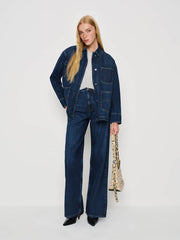 Reformation Emery Denim Chore Jacket - Melville
