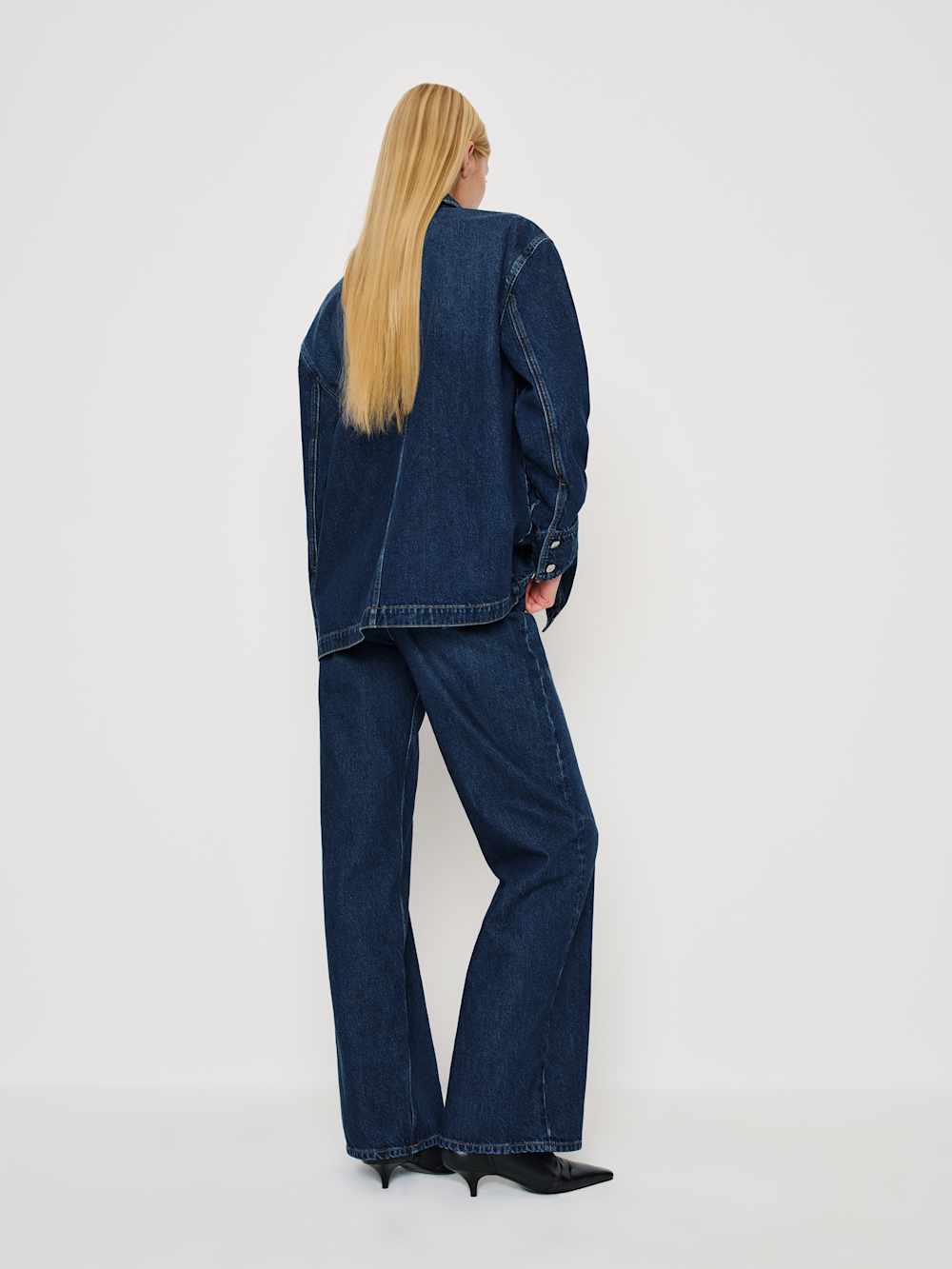 Reformation Emery Denim Chore Jacket - Melville