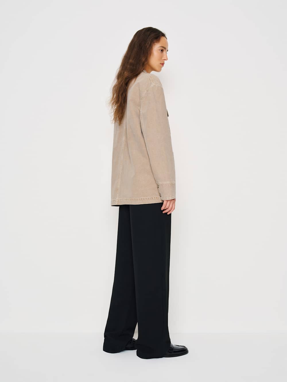 Reformation Emery Denim Chore Jacket - Petoskey