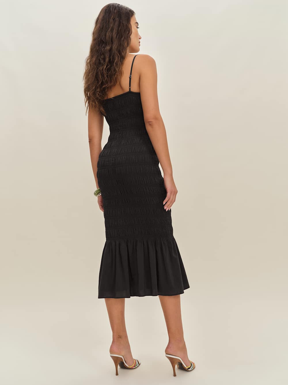 Reformation Seren Dress - Black