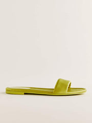 Reformation Tory Mule Sandal - Kiwi Satin