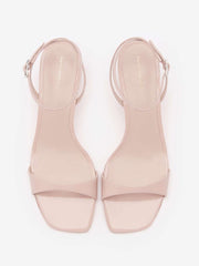 Reformation Sage Heeled Sandal - Alabaster Patent