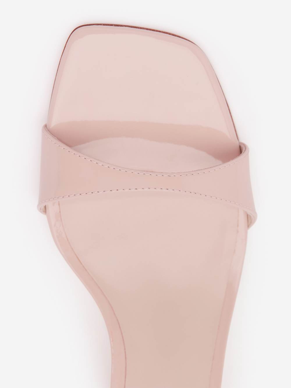 Reformation Sage Heeled Sandal - Alabaster Patent