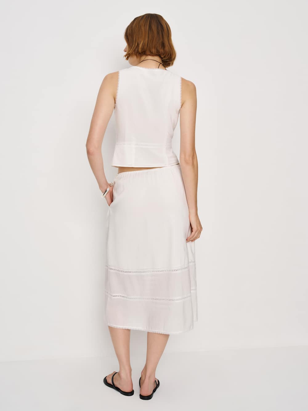 Reformation Ainsley Two Piece - White