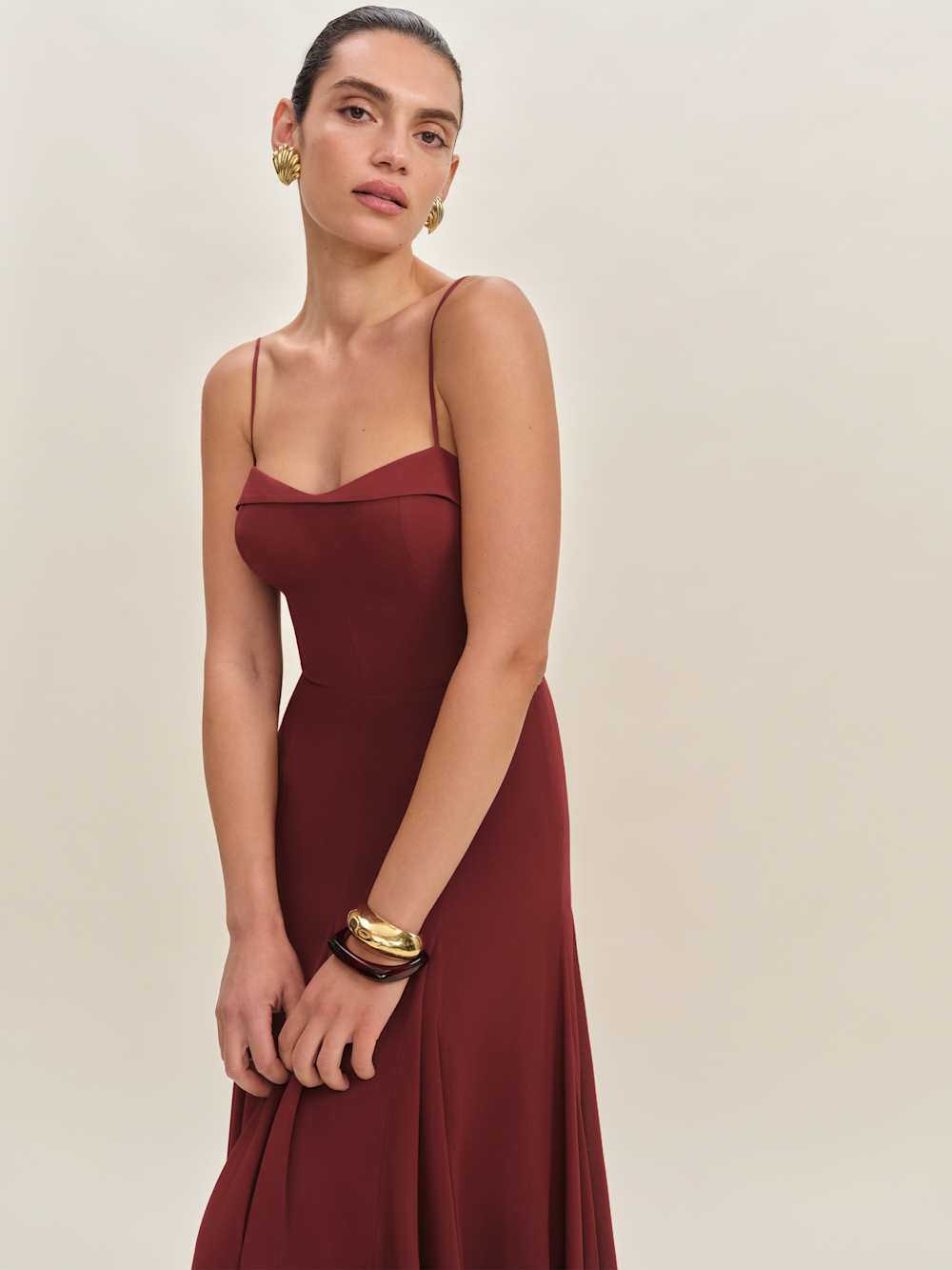 Reformation Fredo Dress - Chianti