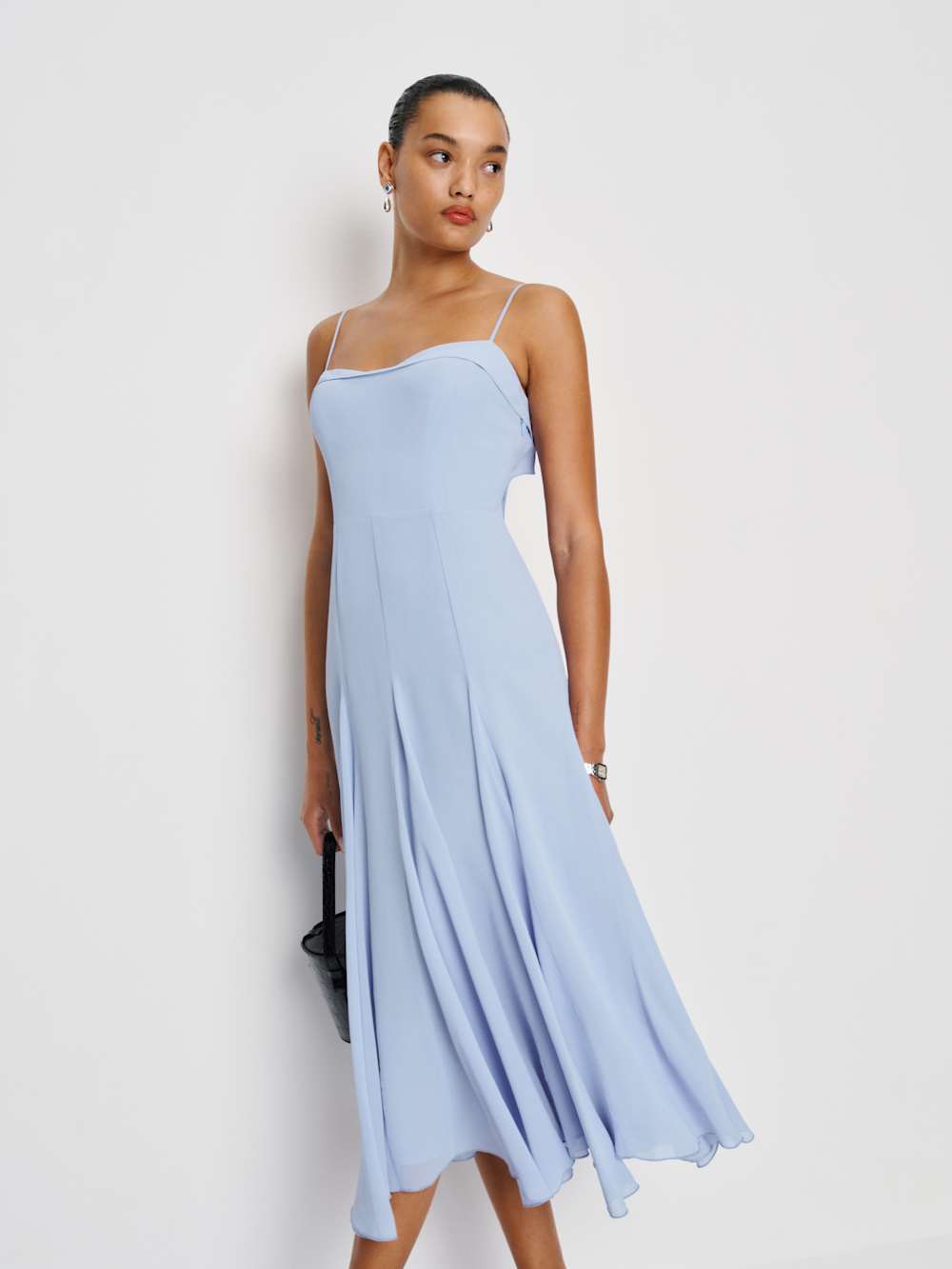 Reformation Fredo Dress - Ice Water