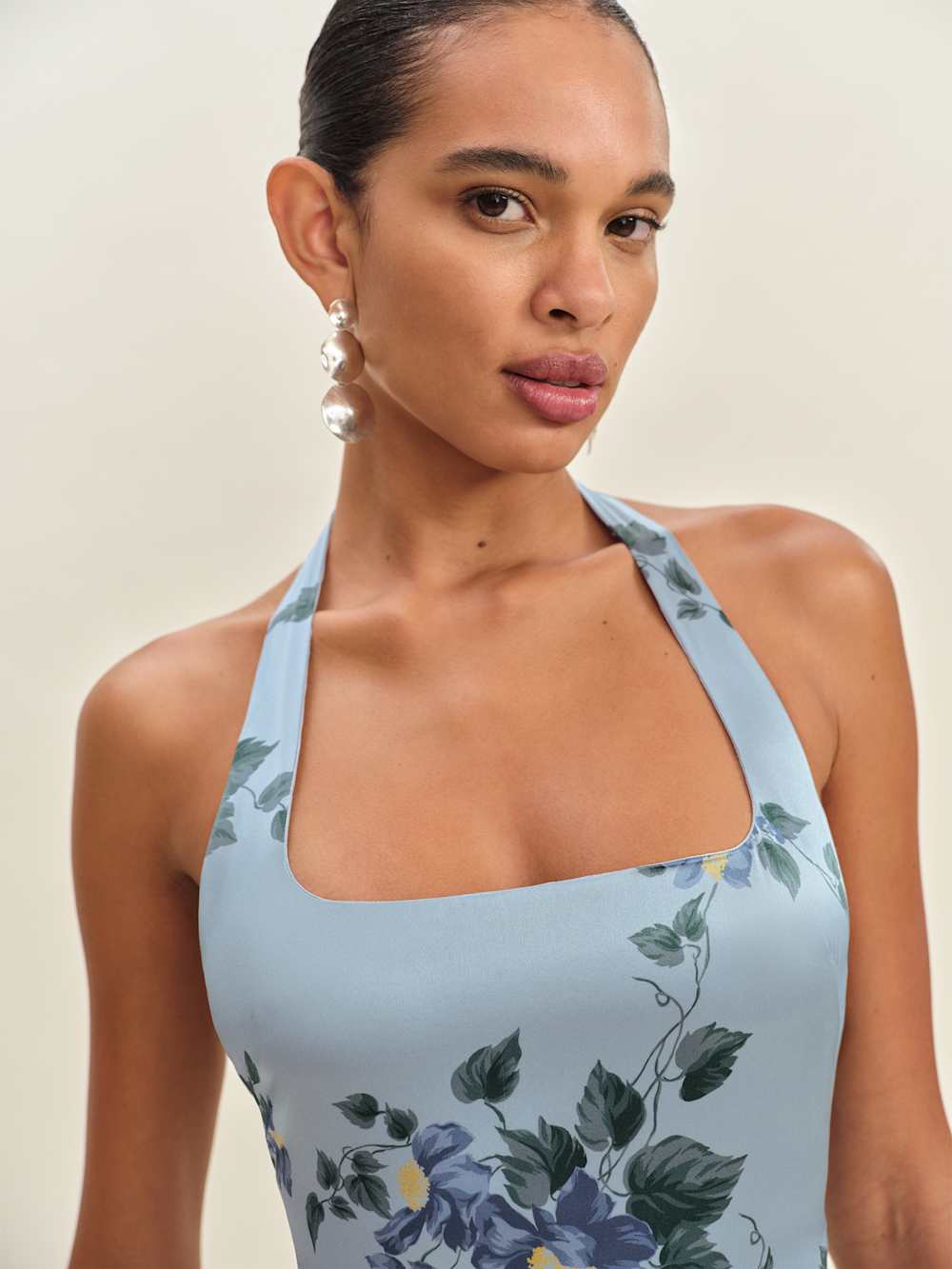 Reformation Ivan Silk Dress - Fresh Air