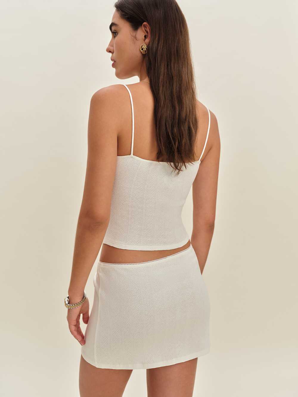Reformation Marissa Knit Tank - Gossamer