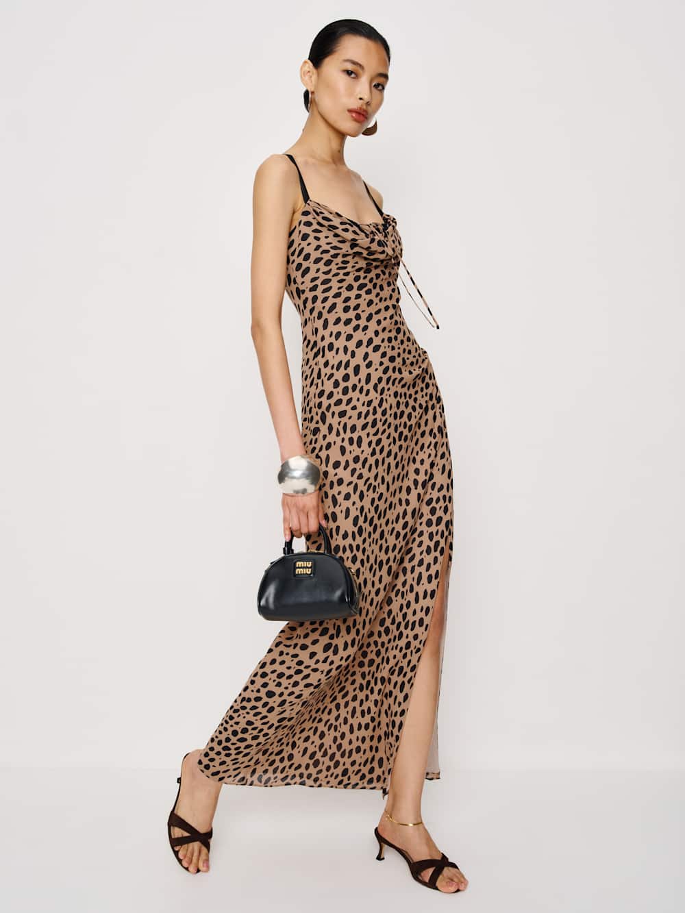 Reformation Winona Dress - Bobcat