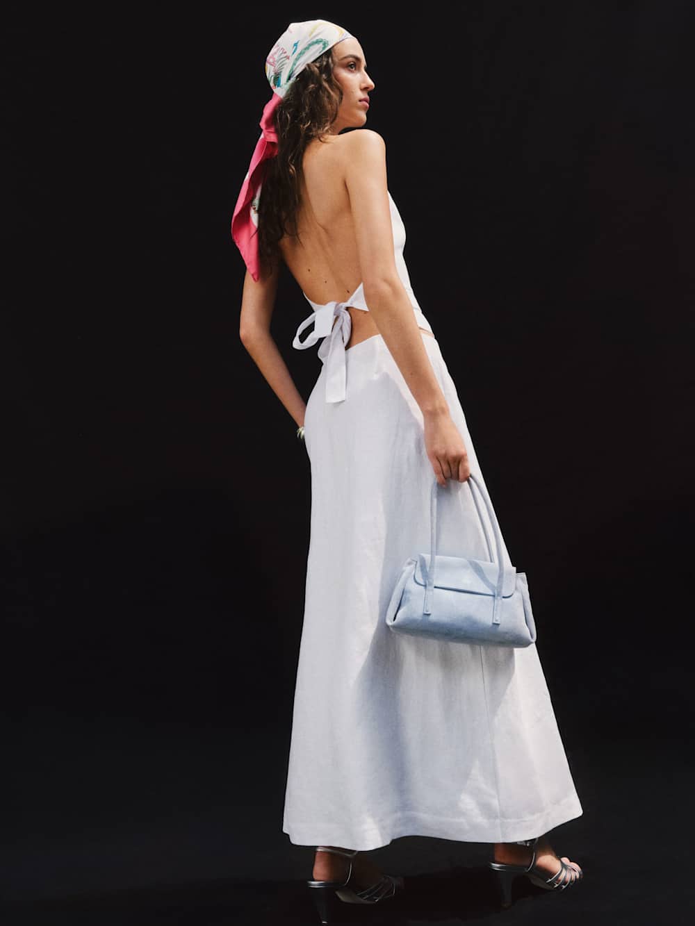Reformation Aida Linen Vest - White