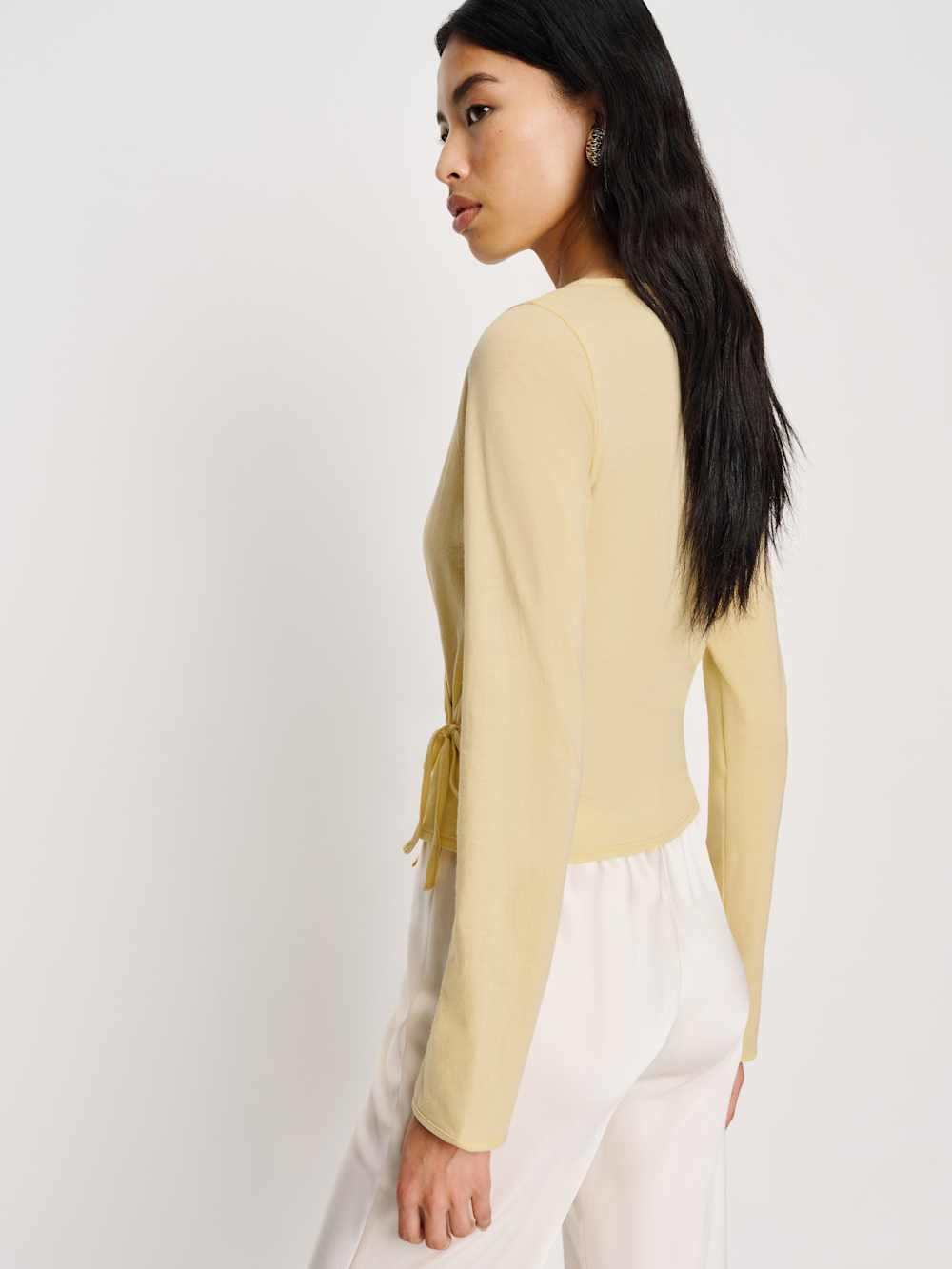 Reformation Perrin Knit Top - Blonde