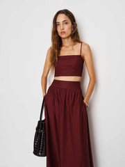 Reformation Amor Two Piece - Chianti