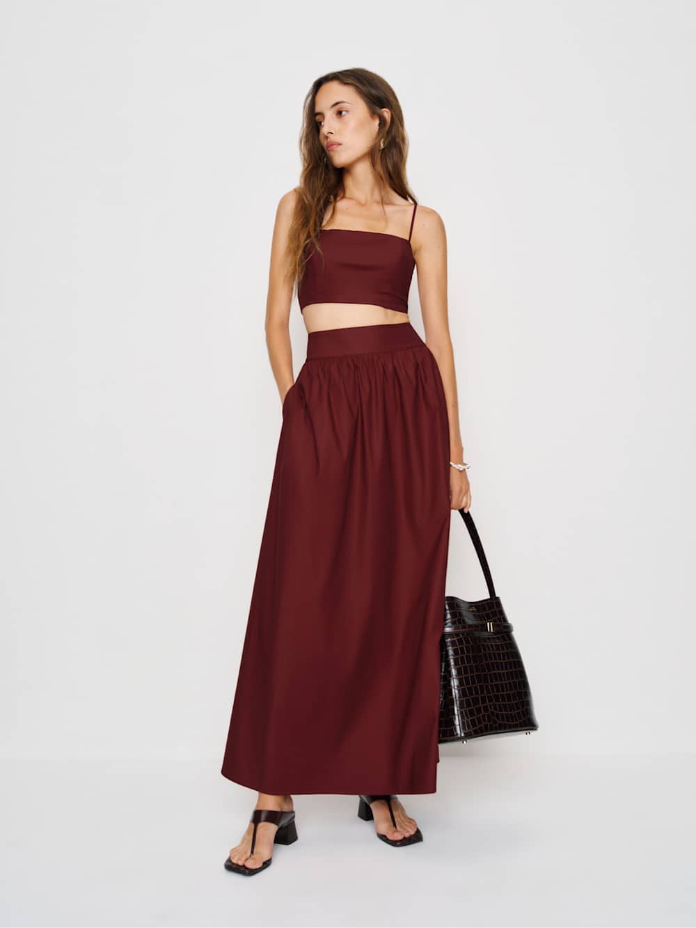 Reformation Amor Two Piece - Chianti