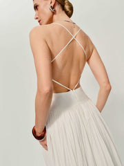 Reformation Perlette Dress - Ivory