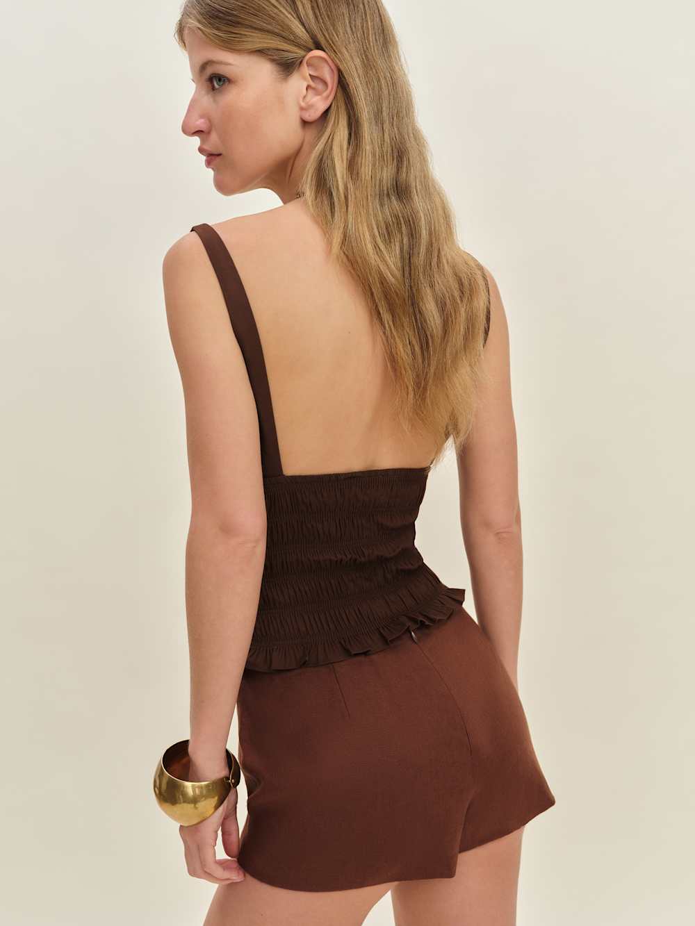 Reformation Jeanette Top - Cafe