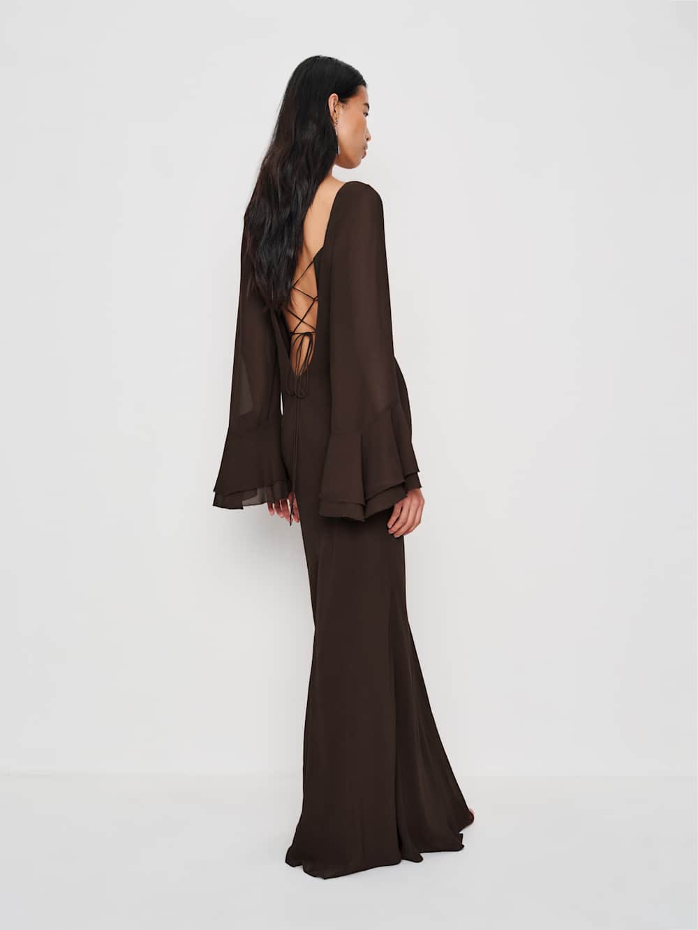 Reformation Olio Dress - Mole