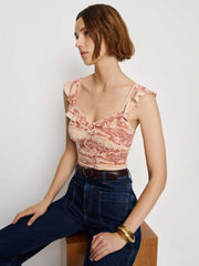 Reformation Lemmy Knit Top - Dolce Vita