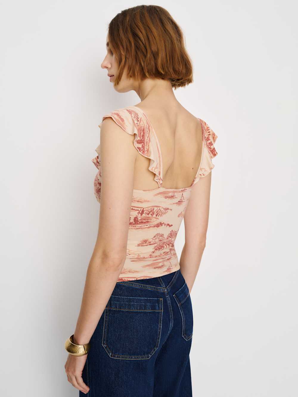 Reformation Lemmy Knit Top - Dolce Vita