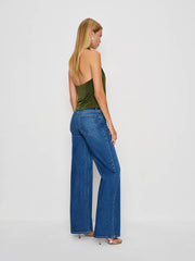 Reformation Aramis Knit Top - Lizard