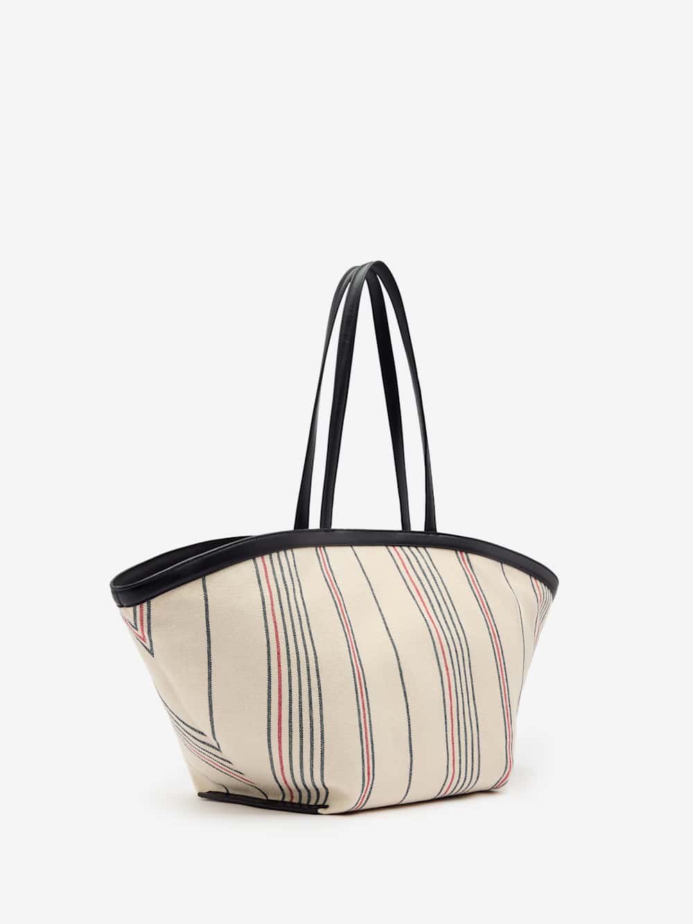 Reformation Lucia Tote Bag - Multi Stripe Canvas
