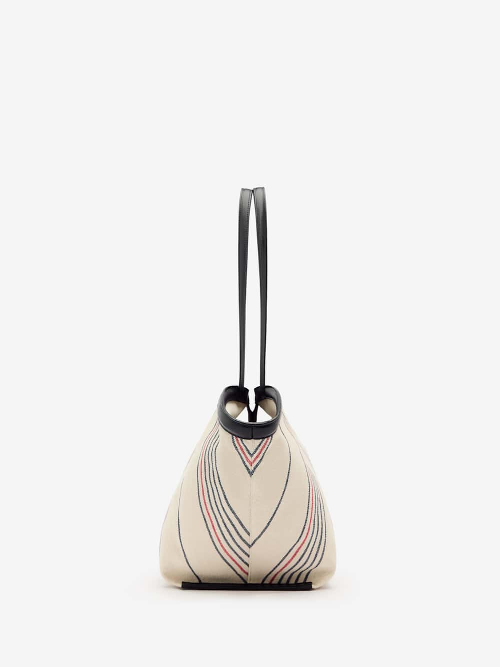 Reformation Lucia Tote Bag - Multi Stripe Canvas