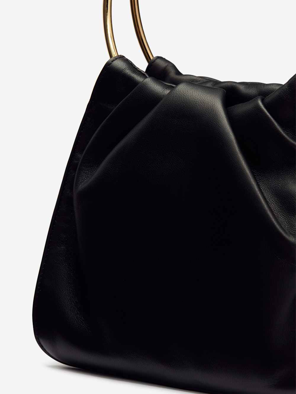 Reformation Liliana Mini Bag - Black Leather
