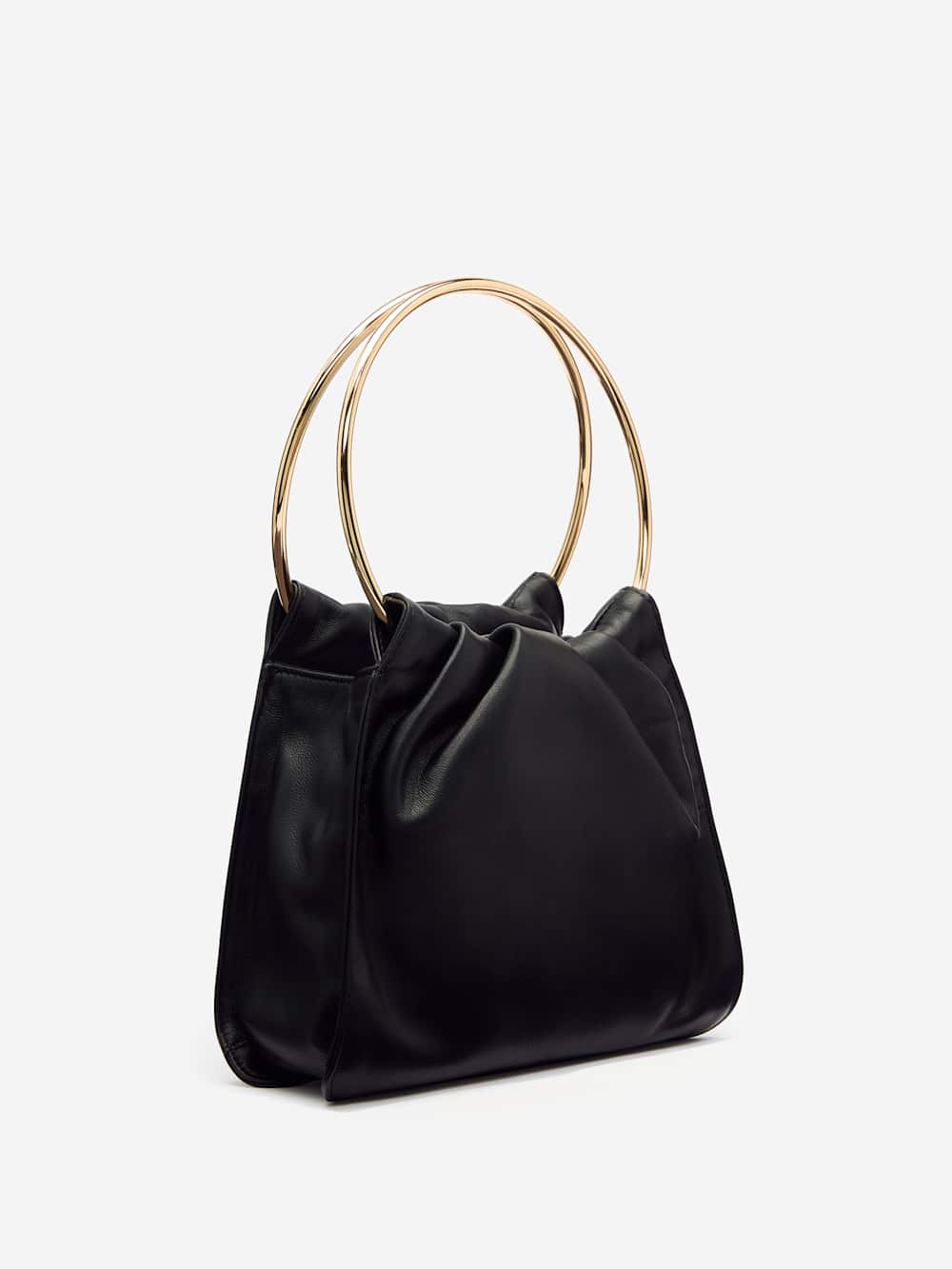 Reformation Liliana Mini Bag - Black Leather