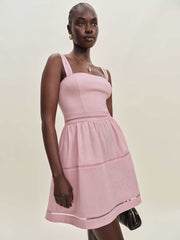 Reformation Everett Mini Linen Dress - Babygirl