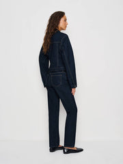 Reformation Knightly Denim Jacket - Ondine