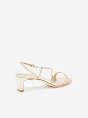Reformation Suri Heeled Sandal - Gold