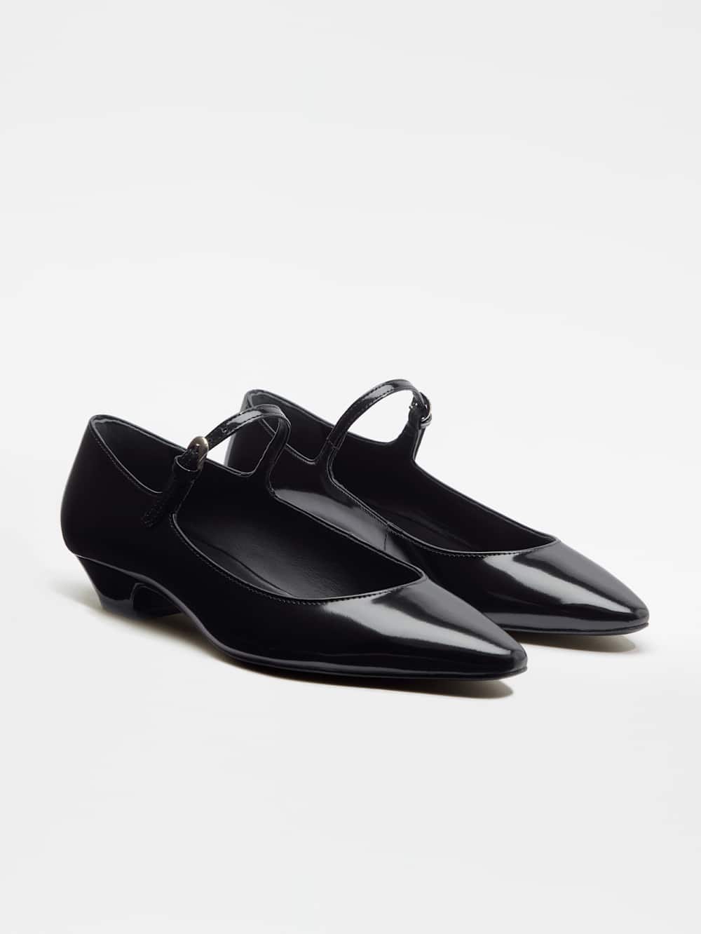 Reformation Kimberly Pump - Black Leather
