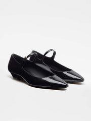 Reformation Kimberly Pump - Black Leather
